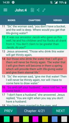 Good News Bible android App screenshot 2